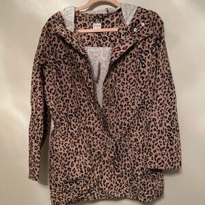 JCrew Rain Jacket - Cheetah Print w/ tags